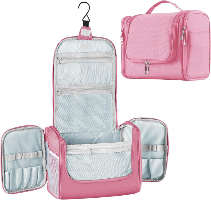 Cosmetic organizer with hooks and multiple compartments Bowlift