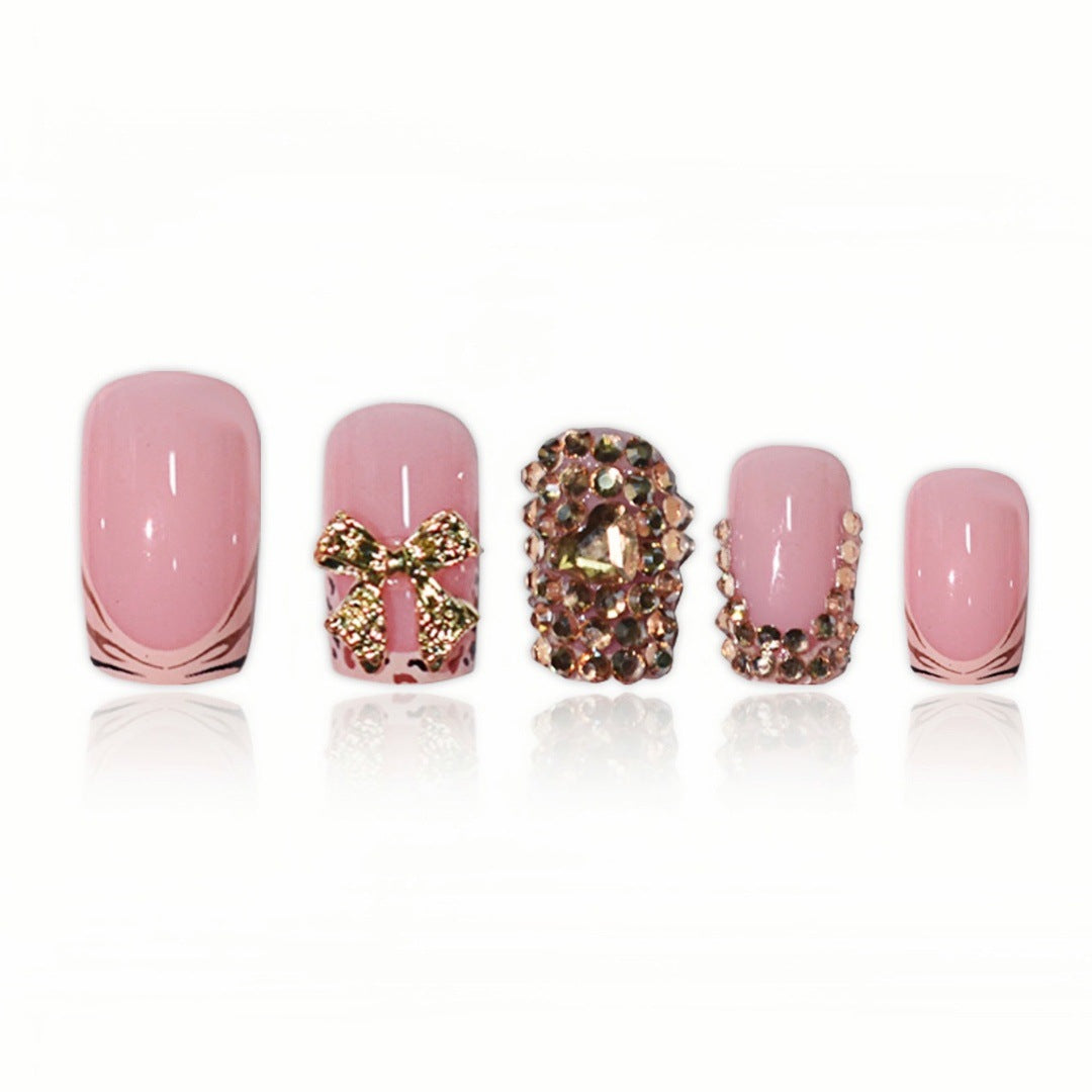 Luxury Decorative Press-On Nail Extensions Bowlift