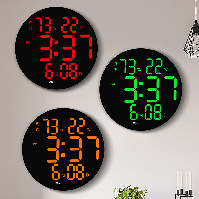 Digital Wall Clock Bowlift