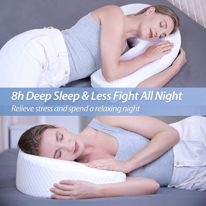 Ergonomic sleeping pillow Bowlift