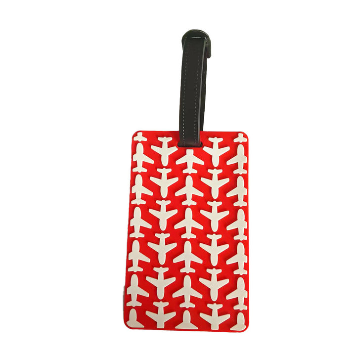 Unisex luggage tag in modern airplane design Bowlift