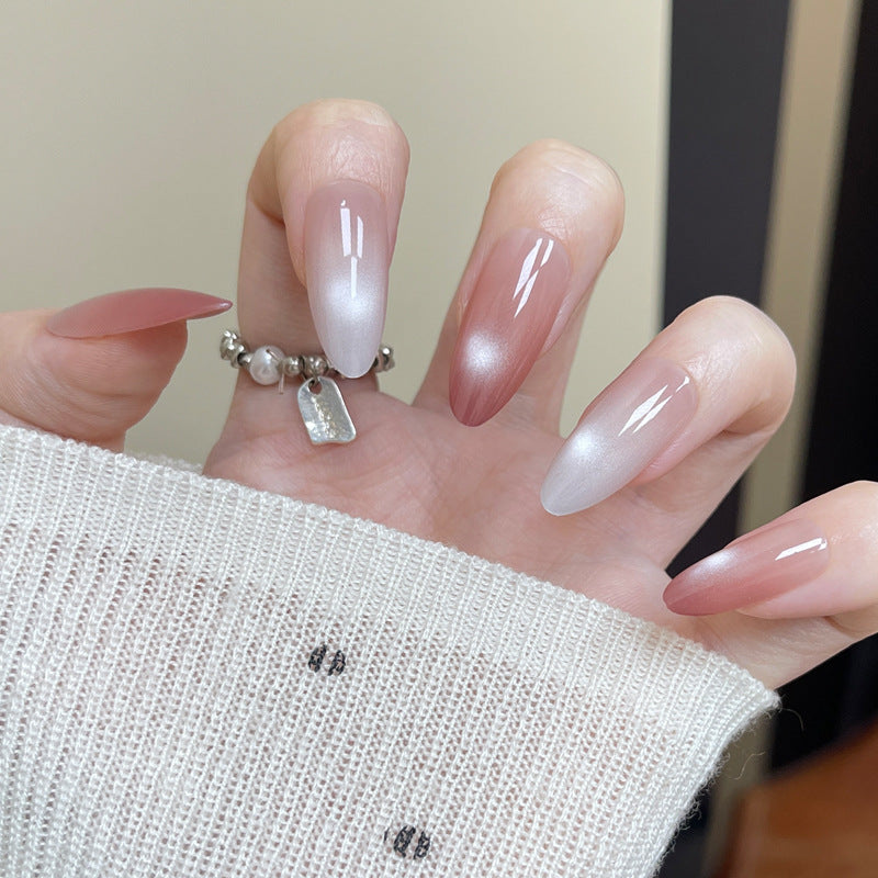 Ombre Stiletto Press-On Nail Extensions Bowlift