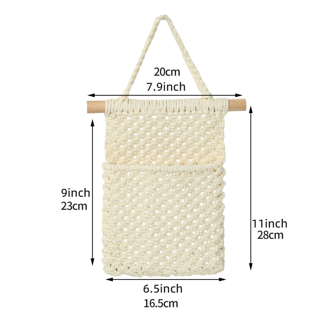 Macrame Wall Organizer Bowlift