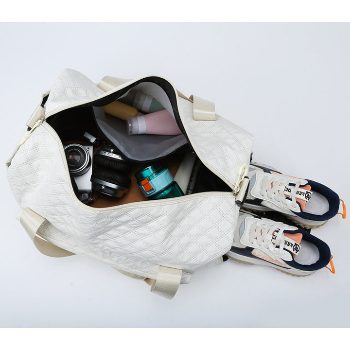 Multifunctional Sports and Travel Bag with Padded Shoulder Strap Bowlift