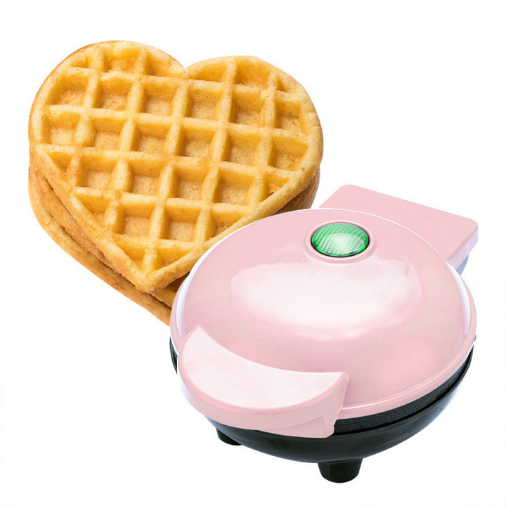 Heart-Shaped Mini Waffle Maker Bowlift