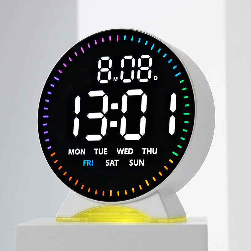Digital multifunction alarm clock with calendar and temperature display Bowlift