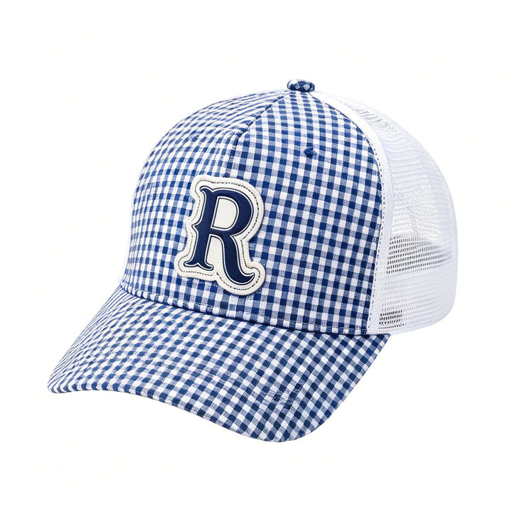 Women's Casual Checkered Beanie Bowlift