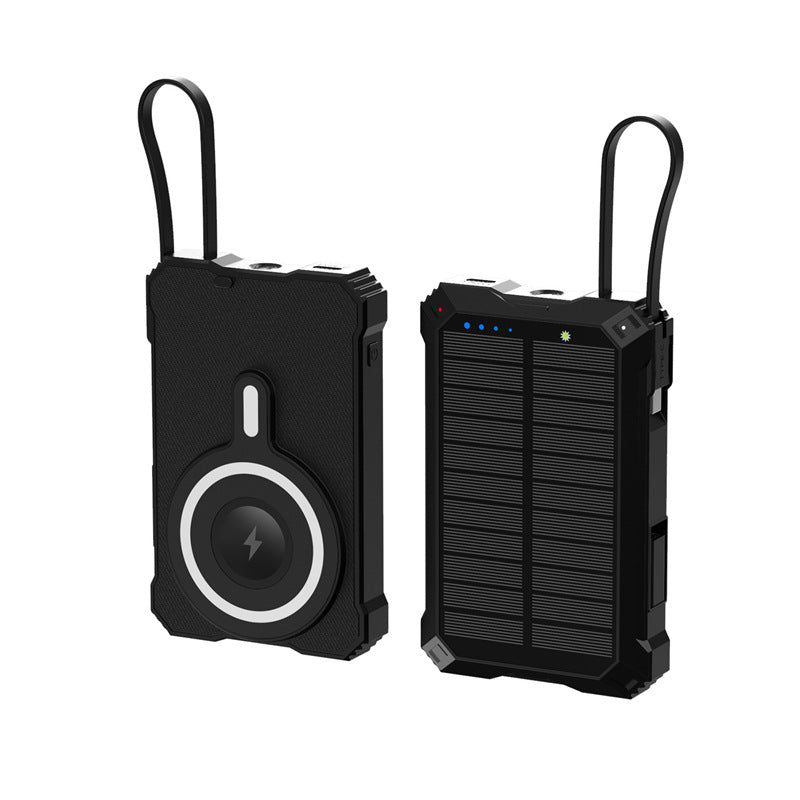 Solar Powerbank with Wireless Charging Function Bowlift