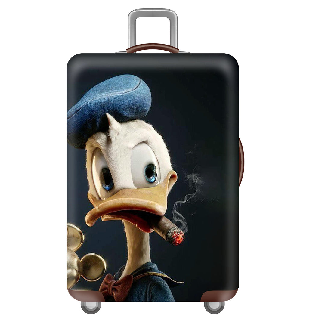 Women’s Hardshell Luggage with Creative Cartoon Design Bowlift