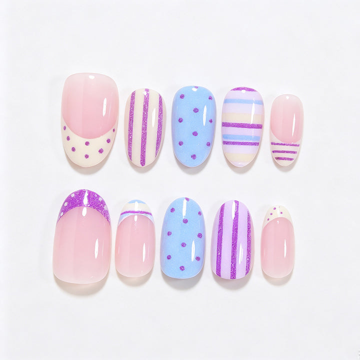 Geometric Pattern Nail Art Kit Bowlift