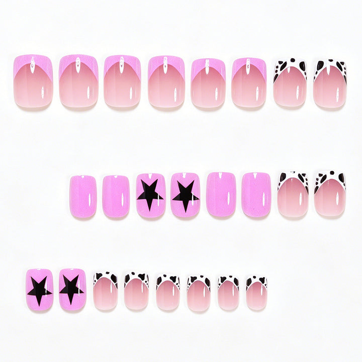 Creative Press-On Nail Art Set Bowlift