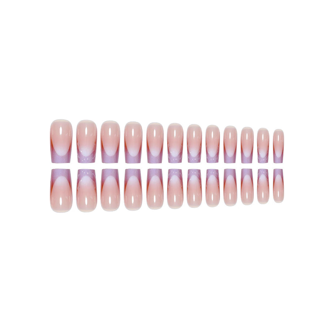 Elegant Sculpted Press-On Nail Extensions Bowlift