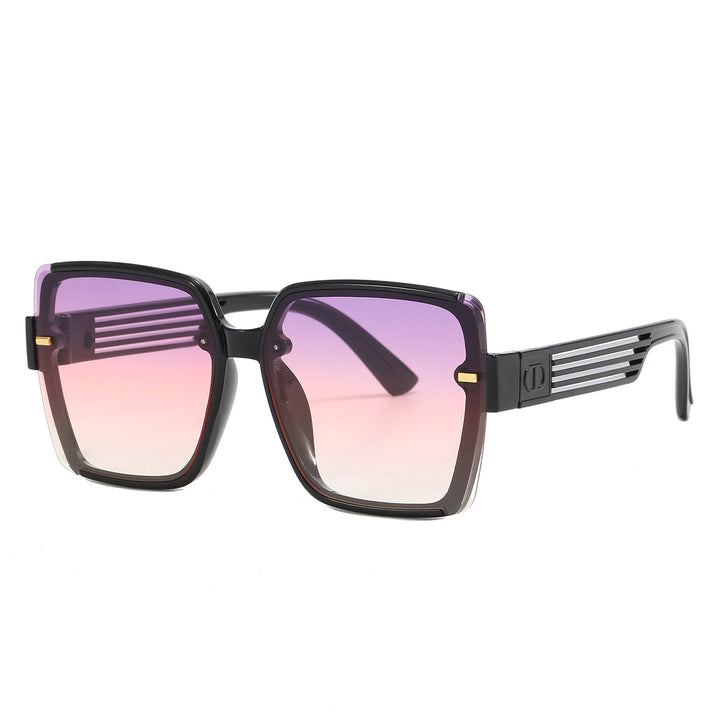 Women's trendy square sunglasses with UV protection and stylish frame Bowlift