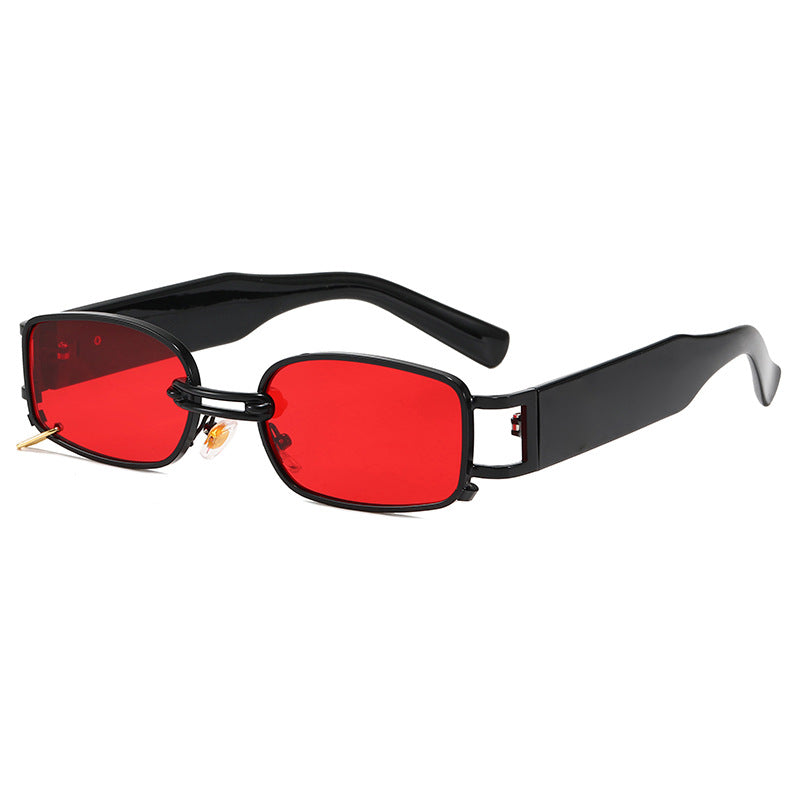 Women fashion rectangular sunglasses with exclusive metal frame Bowlift