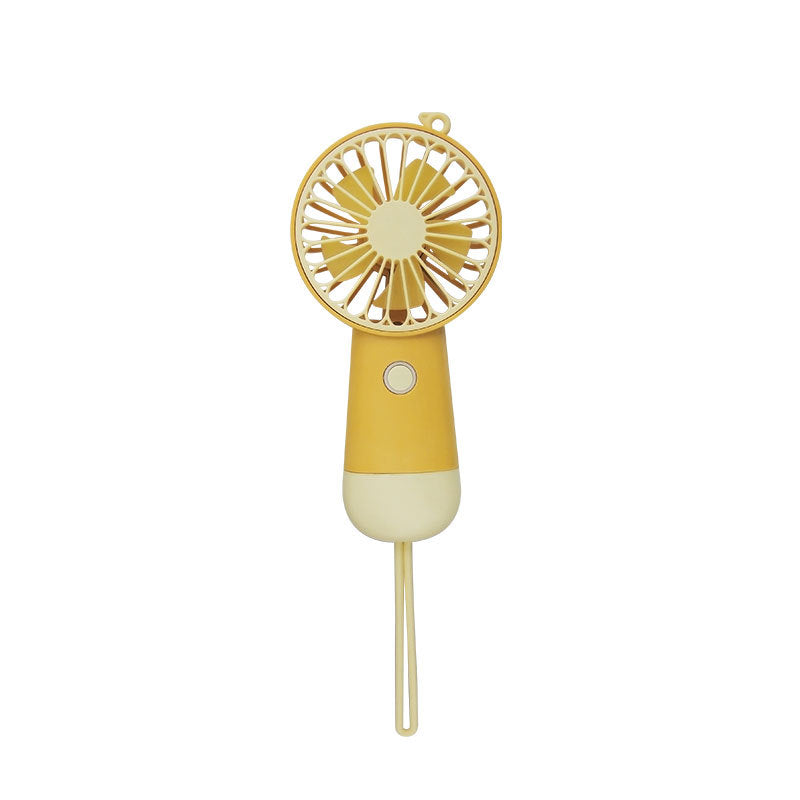 Unisex Portable Mini Fan with USB Connection and Ergonomic Design Bowlift