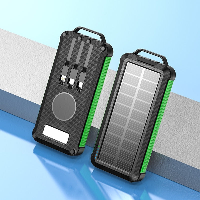 Solar Powerbank with Wireless Charging Technology Bowlift