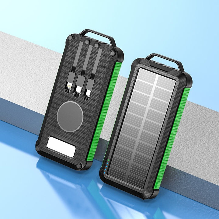 Solar Powerbank with Wireless Charging Technology Bowlift