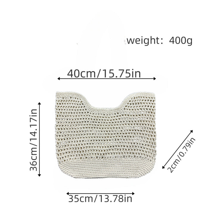 Net bag with durable leather handles Bowlift