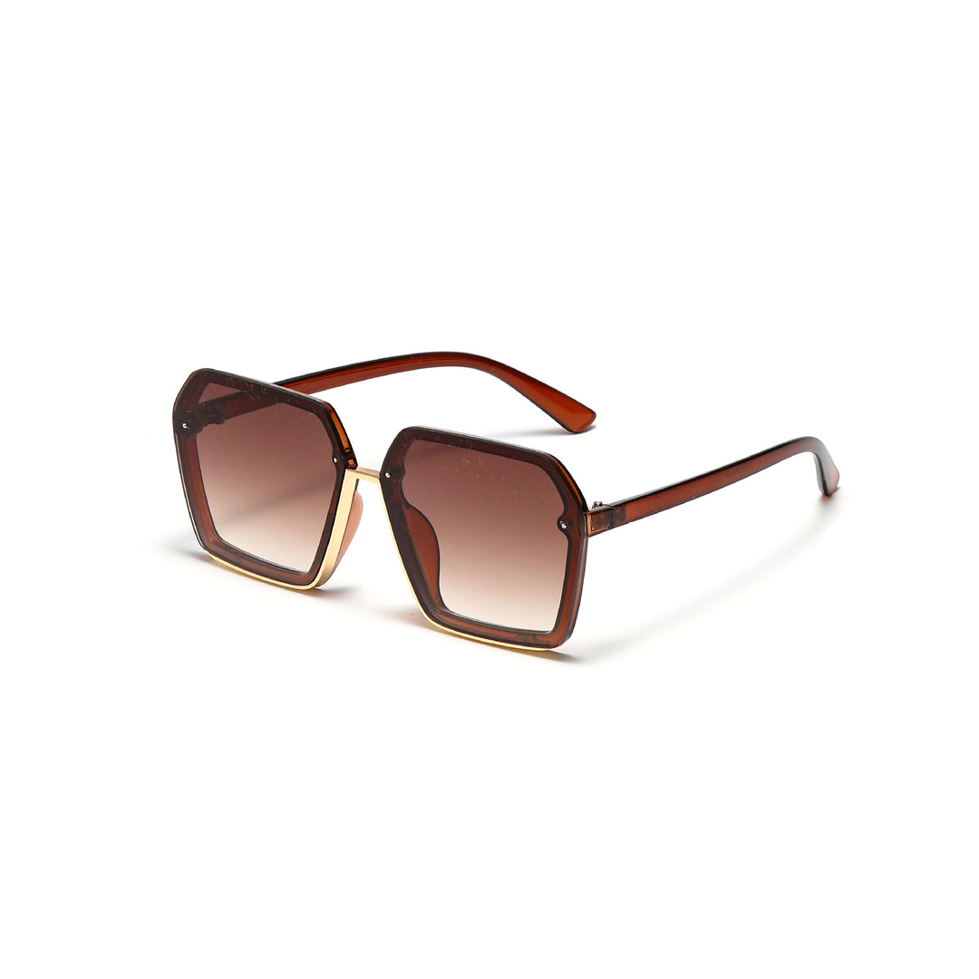 Women's creative oversized sunglasses with unique geometry Bowlift