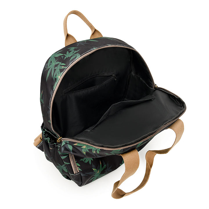 Stylish Floral Print Backpack Bowlift