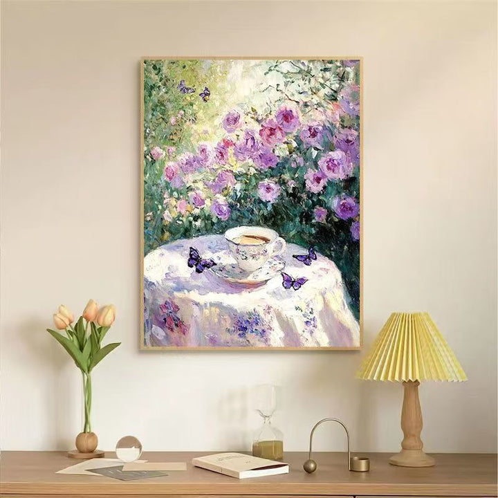 Decorative Floral Art Bowlift