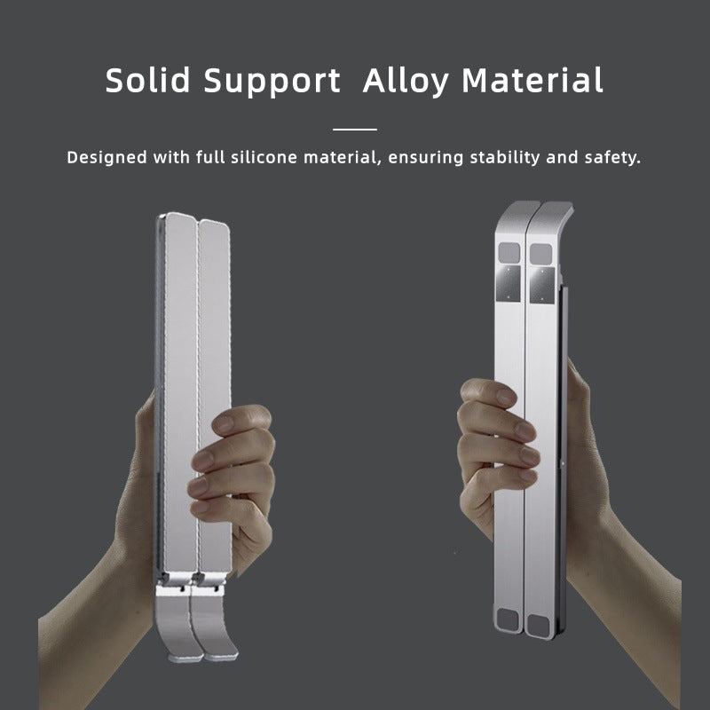 Unisex Ergonomic Laptop Holder with Adjustable Tilt Angle Bowlift