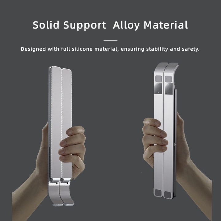Unisex Ergonomic Laptop Holder with Adjustable Tilt Angle Bowlift
