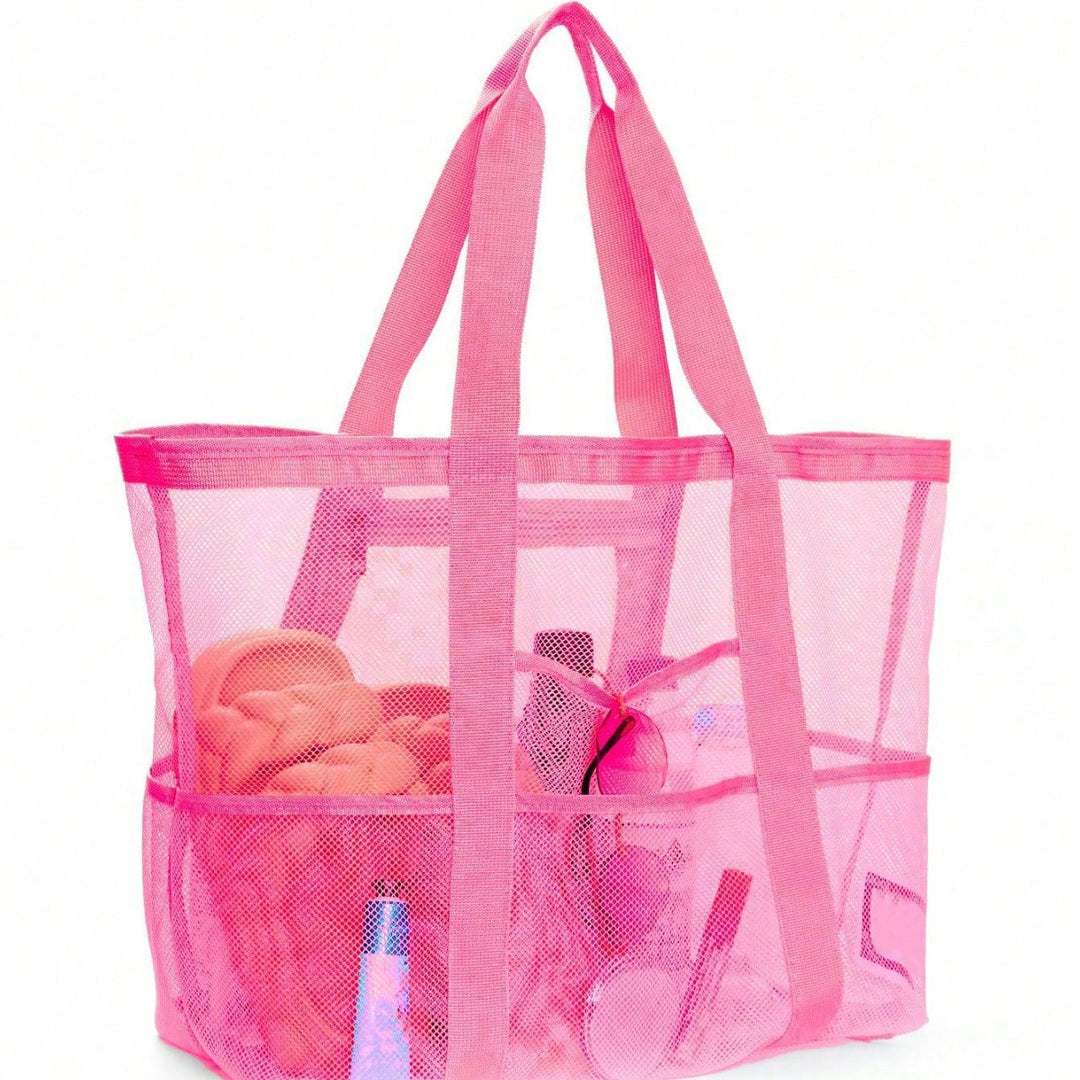 Practical beach bag with mesh design Bowlift