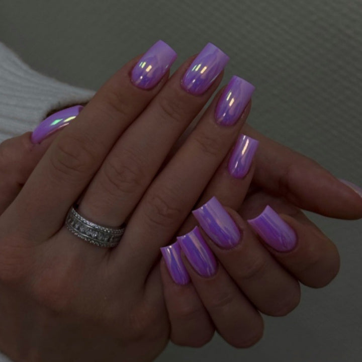 Glossy Ombre Press-On Nail Set Bowlift