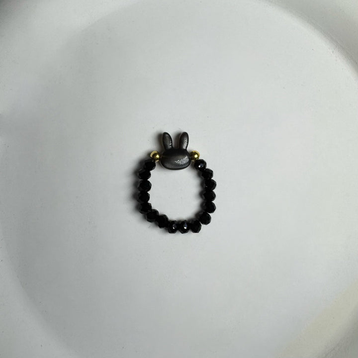 Cute Rabbit Charm Beaded Bracelet Bowlift