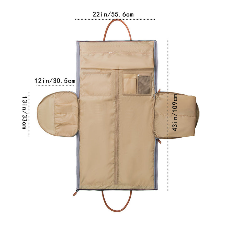 Elegant Travel Bag with Additional Outer Pockets Bowlift