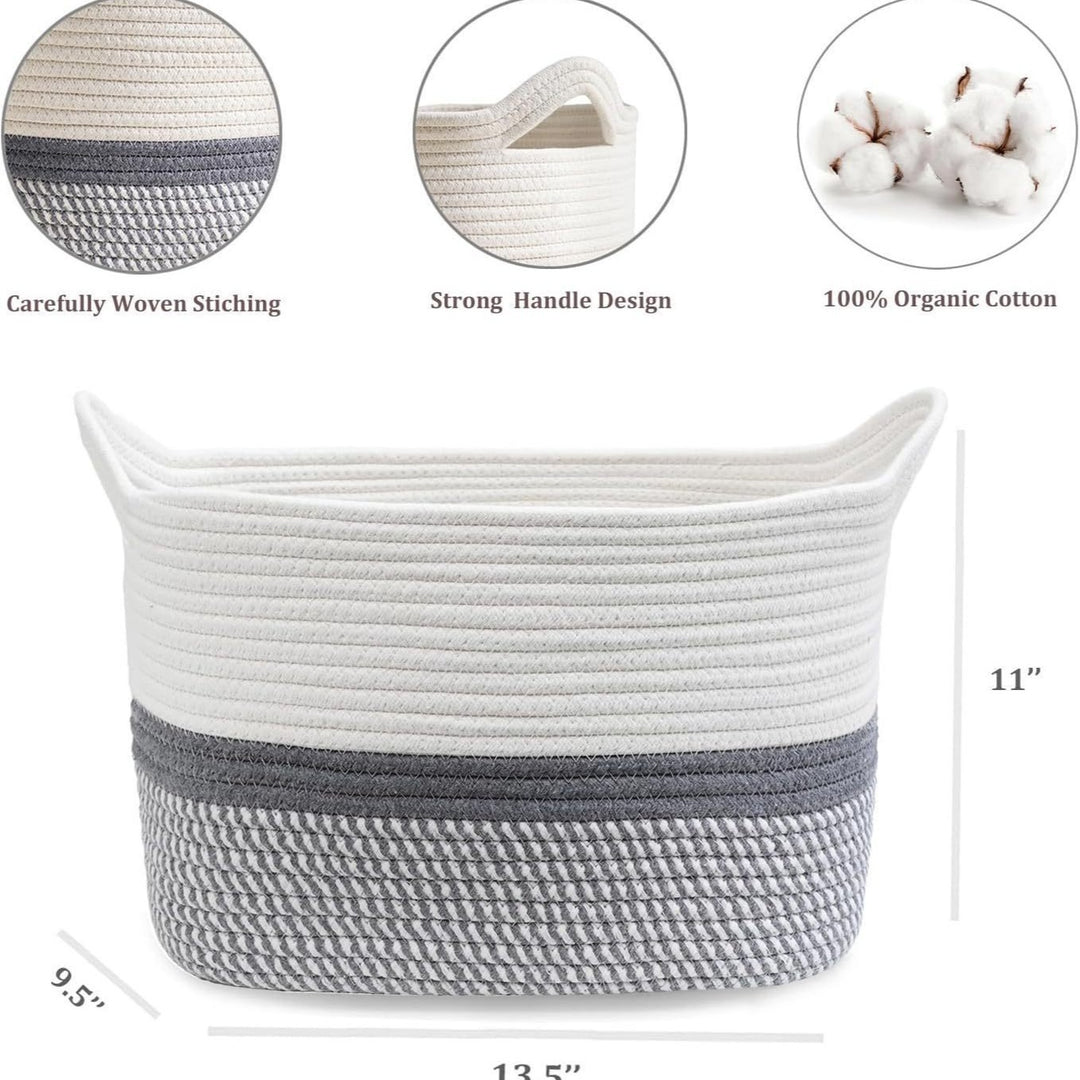 Women's Modern Storage Basket with Woven Design Bowlift
