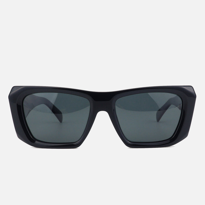 Ladies oversized sunglasses with a unique, modern frame Bowlift