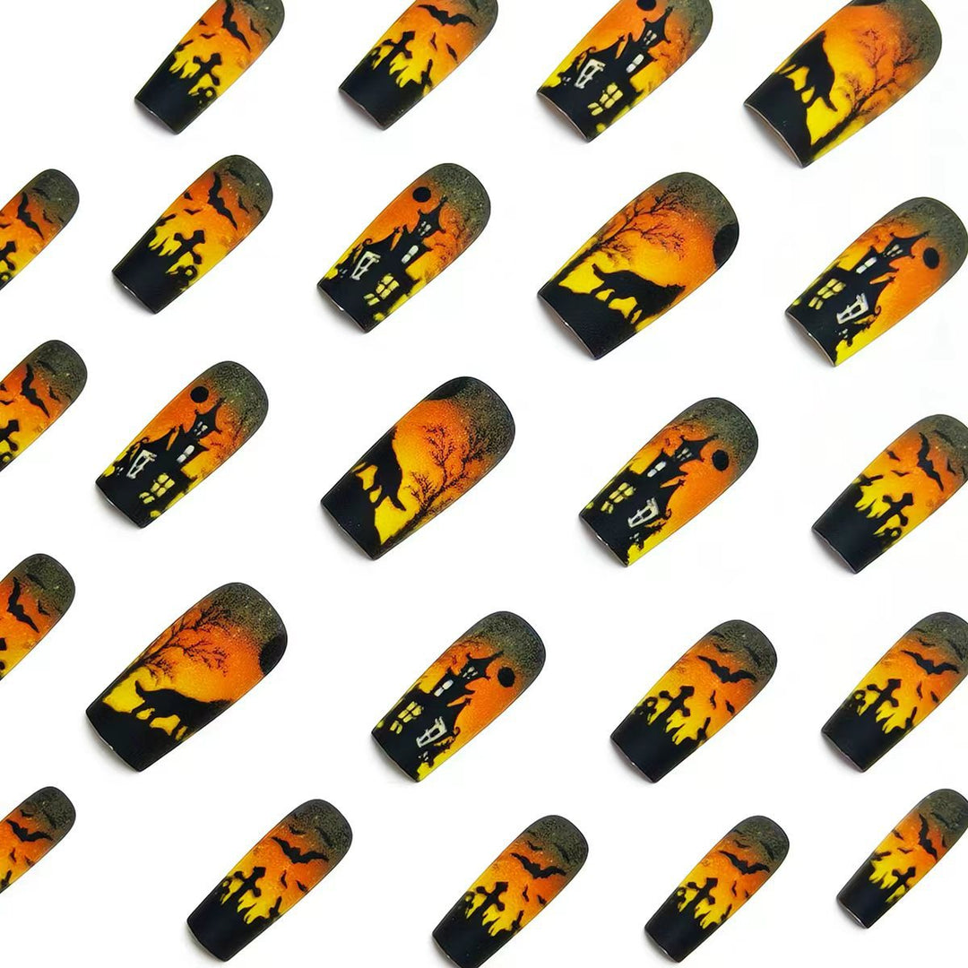 Halloween Themed Nail Art Bowlift