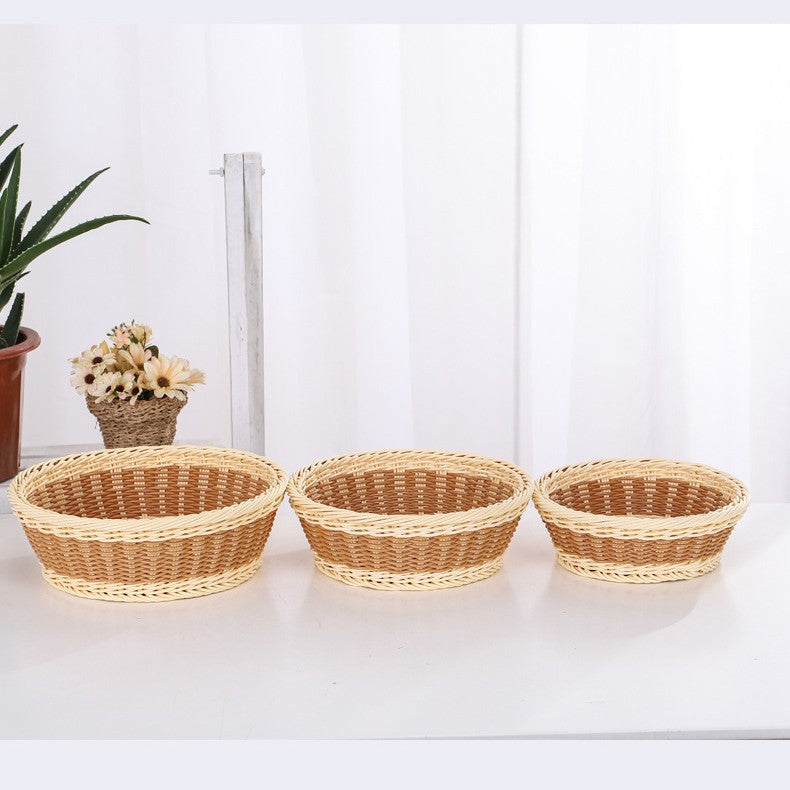 Unisex storage baskets made of woven material Bowlift