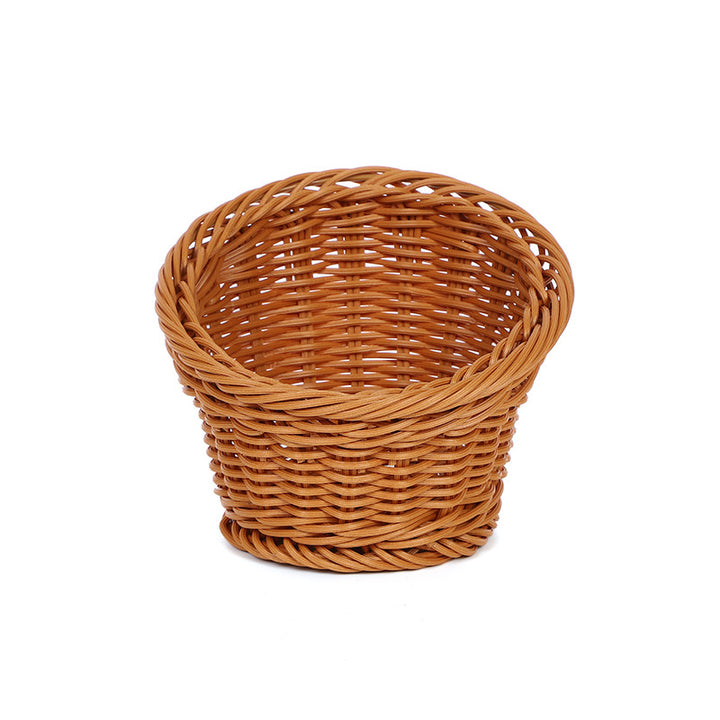 Decorative Woven Round Basket Bowlift