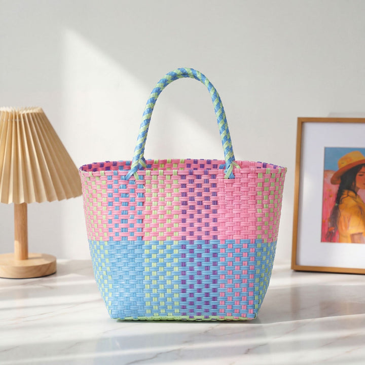 Colorful Shopping Bag Made from Recycled Material Bowlift