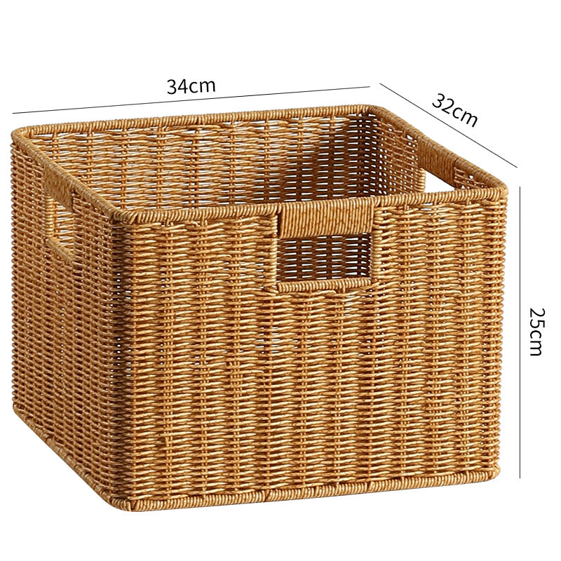 Decorative Woven Storage Cube Bowlift