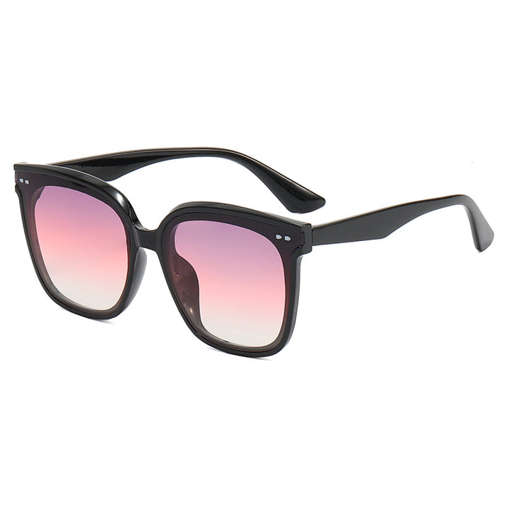 Women oversized design sunglasses with animal print Bowlift