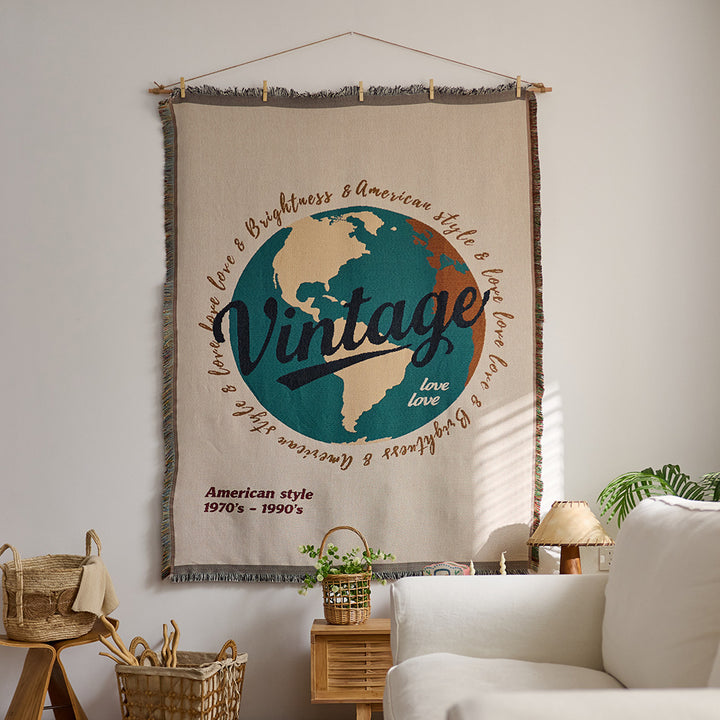 Artistic Tapestry Blanket