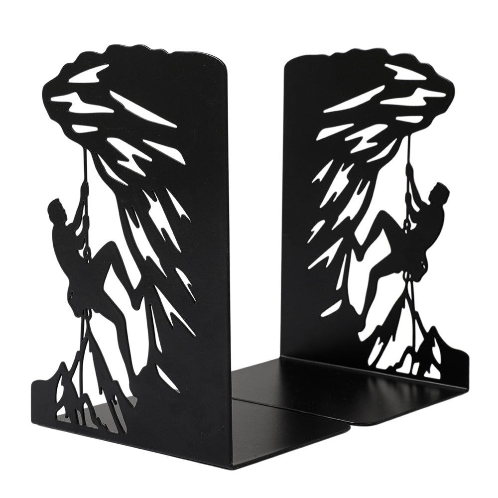 Mountain Climbing Themed Decorative Bookends