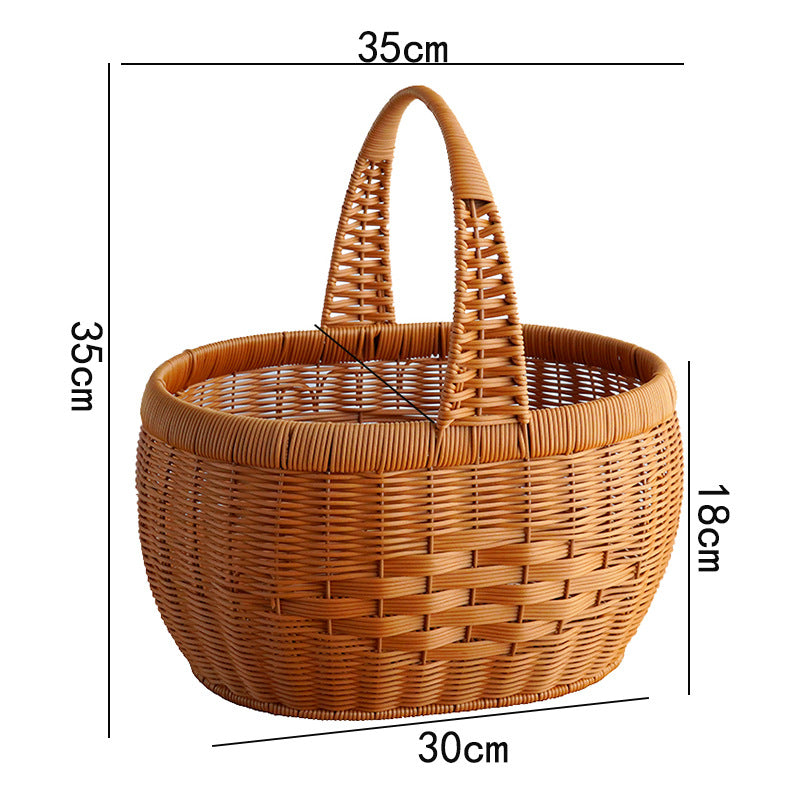 Women Handmade Basket Bowlift
