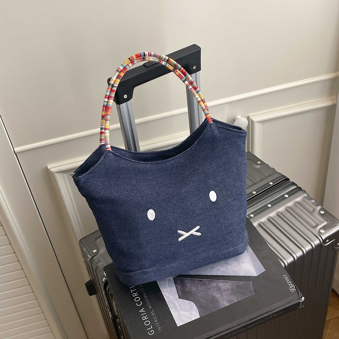 WoFun Character Print Tote Bag Bowlift