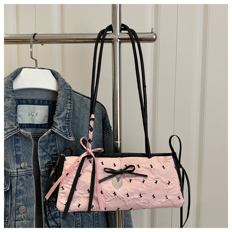 Charming Bow Detail Mini Handbag Bowlift