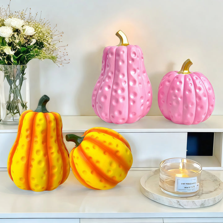 Decorative Pumpkin Sculptures Bowlift