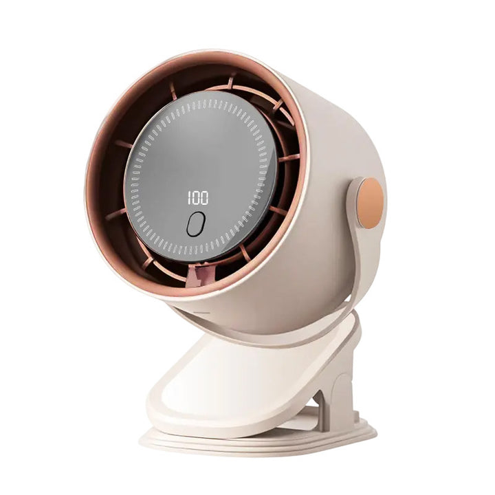 Unisex compact table fan with smart technology Bowlift