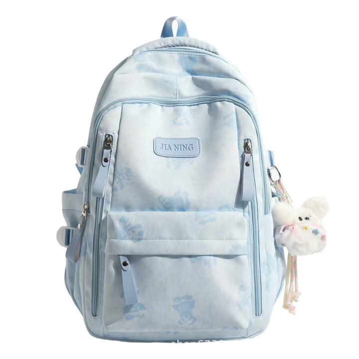 Stylish Floral Print Backpack Bowlift