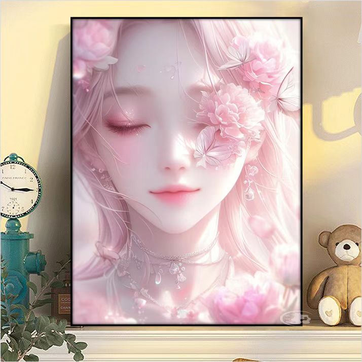 Ethereal Floral Fantasy Art Print Bowlift