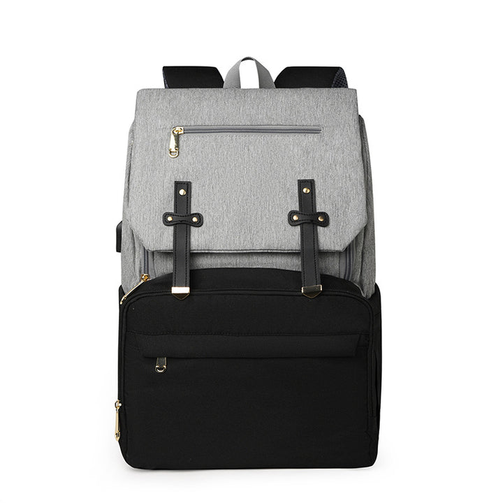 Functional Dual-Compartment Backpack Bowlift