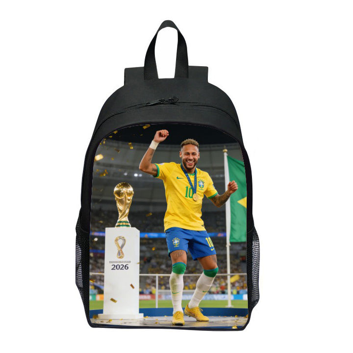 Sporty backpack with Wm trophy design Bowlift